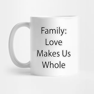 Family Quote 12 Mug